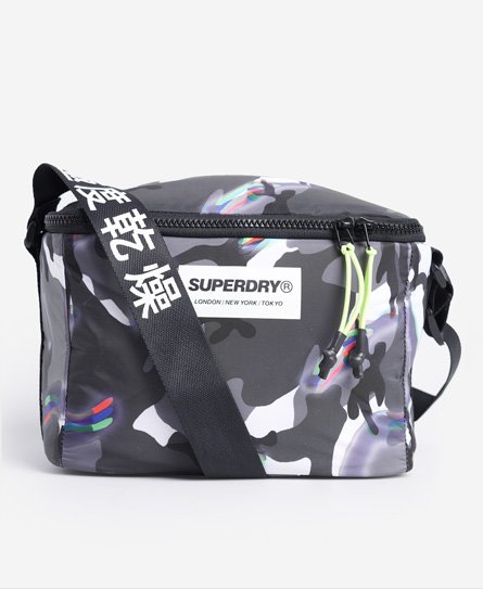 Womens - GWP Cool Bag in Tv Fuzz Camo | Superdry