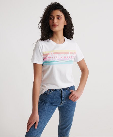 T-shirt à logo Rainbow Premium