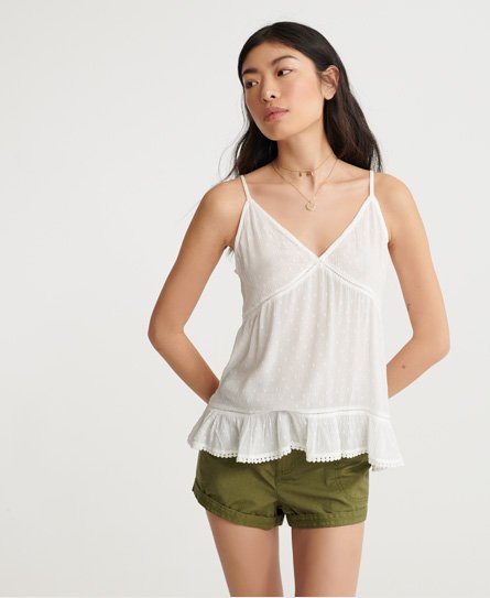 superdry summer lace cami top