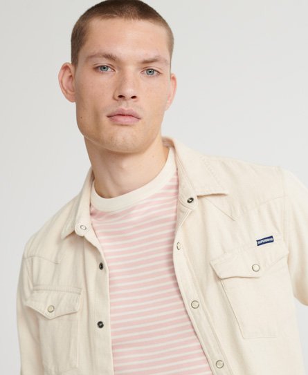 Superdry Edit T skjorte i Pima bomull Herre T skjorter Superdry Edit T skjorte i Pima bomull Herre T skjorter