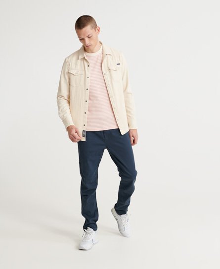 Superdry Edit T skjorte i Pima bomull Herre T skjorter Superdry Edit T skjorte i Pima bomull Herre T skjorter