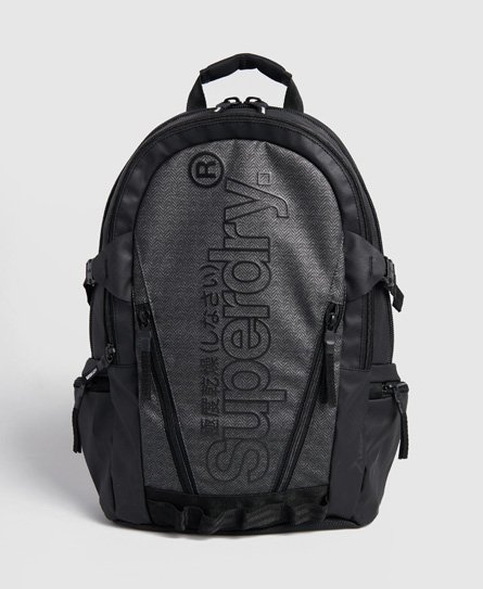 superdry backpack black
