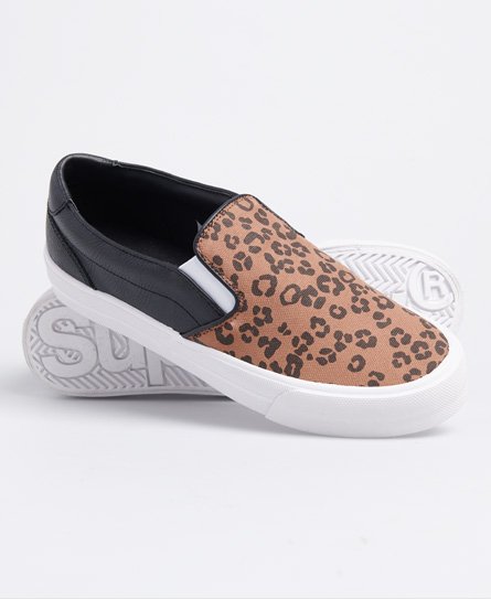 silver superdry trainers