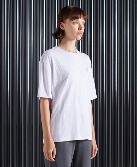 Superdry Women’s Surplus Graphic T-Shirt White / Brilliant White - Size: 10