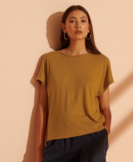 Superdry Camiseta de lino NYC