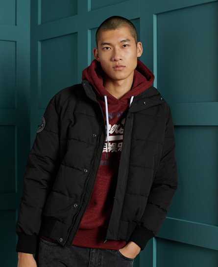 Superdry Everest flygerjakke uten hette Herre Jakker Superdry Everest flygerjakke uten hette Dame Jakker og