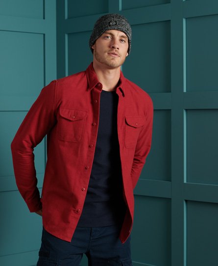 superdry moleskin shirt