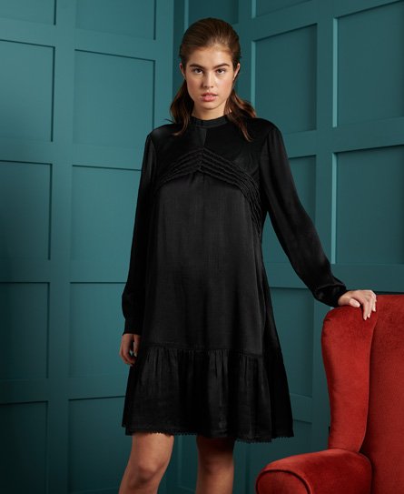 Superdry Women’s Dry Lace Dress Black - Size: 10