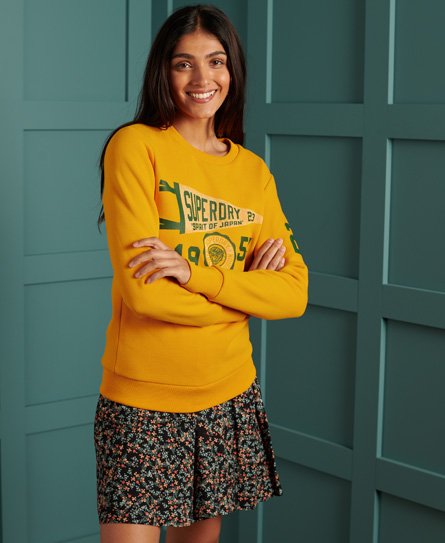 Superdry Track & Field sweatshirt med klassisk, rund hals