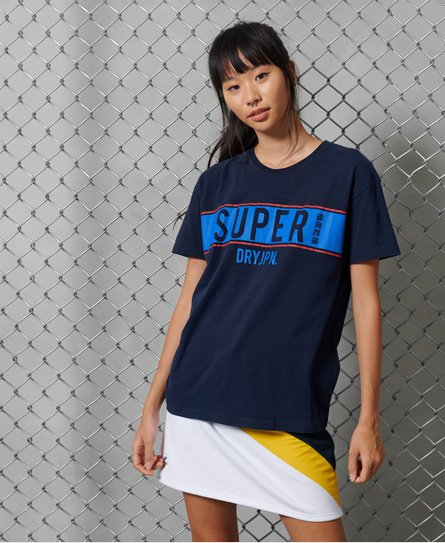 Superdry T-skjorte med panel