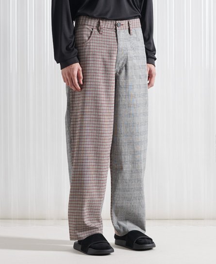 Limited Edition SDX Unisex Mixed Check Trousers