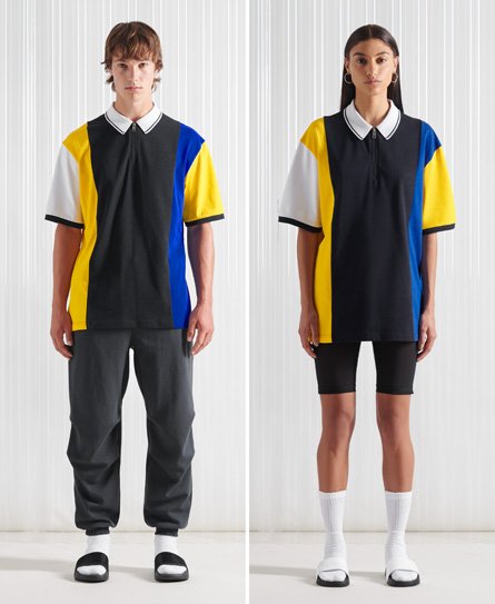 Uniseks SDX NYC poloshirt met rits in gelimiteerde oplage