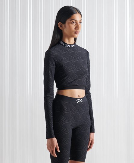 Limited Edition SDX Jacquard Mesh Top