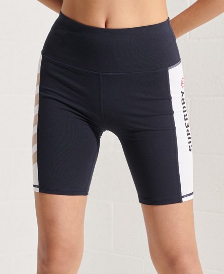 Superdry Women’s Active Lifestyle Cycle Short Navy / Eclipse Navy - Size: 12