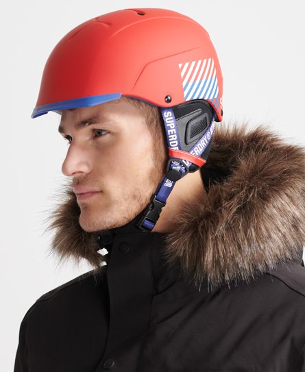 Superdry Men’s Sport Cébé Contest Visor Ultimate Helmet Red / Salsa - Size: XL