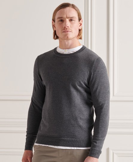 Cotton Crew Knitted Jumper