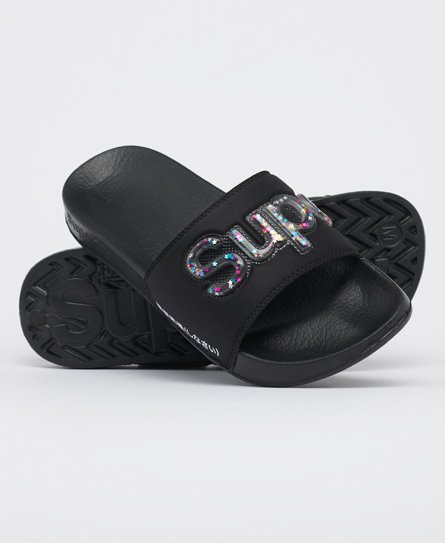 gucci slides sparkle