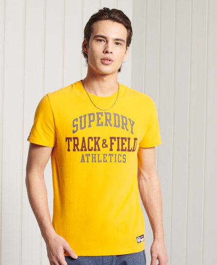 Standaardgewicht Track &amp; Field T-shirt met print