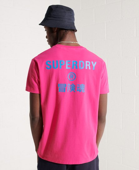 Superdry Corporate Logo T-shirt med klare farver