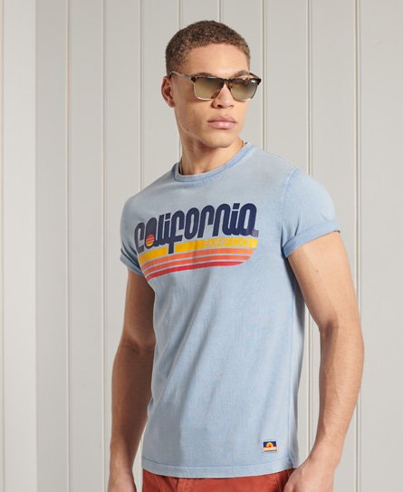 Cali Surf T-Shirt mit Grafik und Standardgewicht