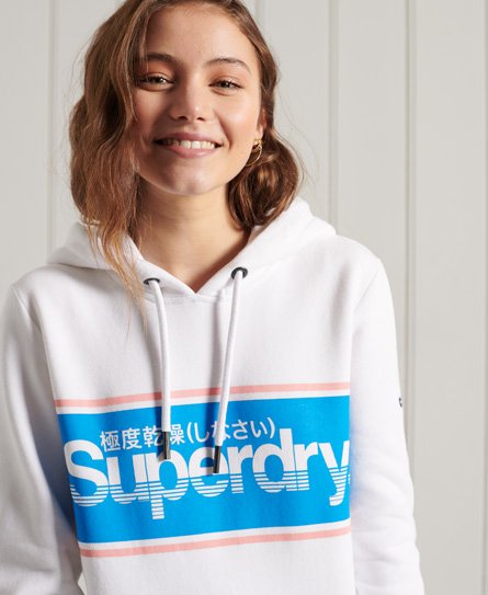 Superdry Klassisk Core Logo-hettegenser