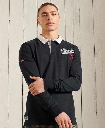 Superdry Long Sleeve Jersey Rugby Shirt