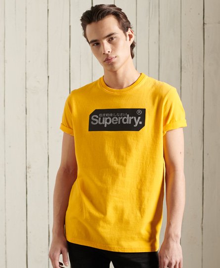 superdry t shirt gold