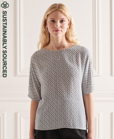 Superdry Vævet Studios top