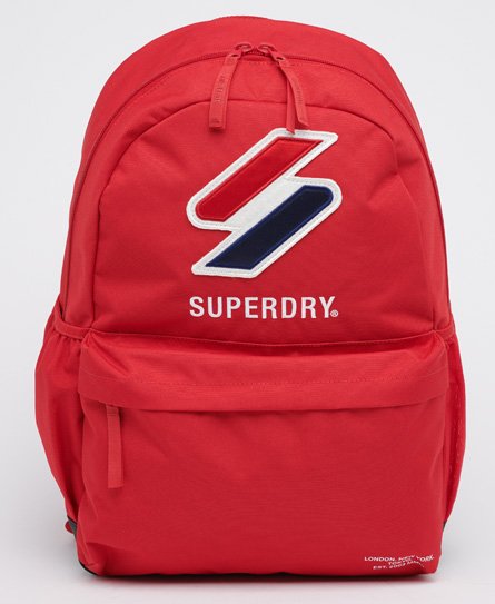 Superdry Men’s Sportstyle Montana Rucksack Red / Risk Red - Size: 1SIZE