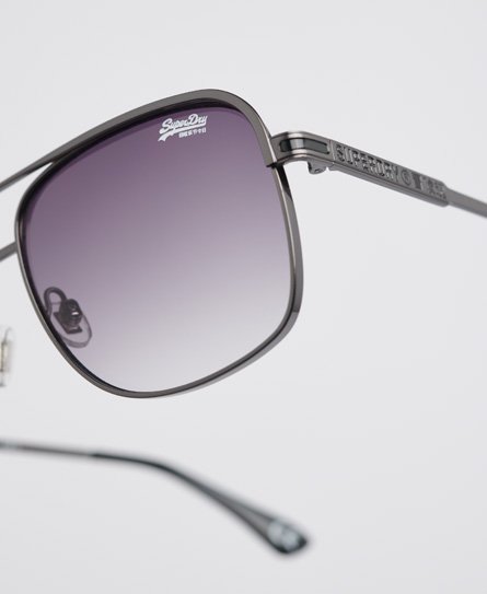 superdry men's harrison sonnenbrille dunkelgrau - größe: 1größe