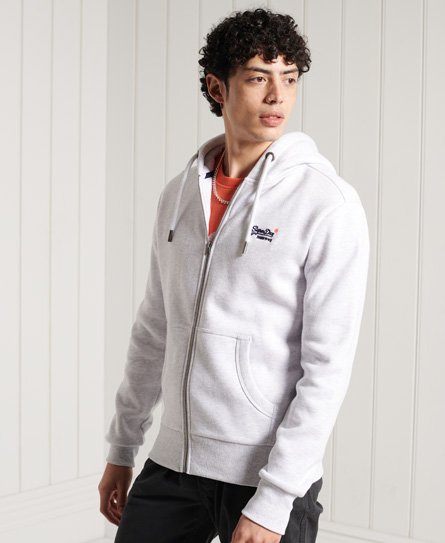 Superdry Ol Classic Ziphood NS Maglione Uomo 