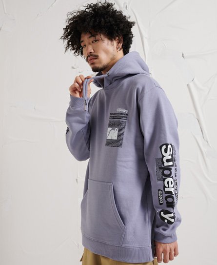 Superdry Unisex Energy Extra Super 5 hættetrøje