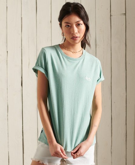 Superdry Klassisk T-shirt, fremstillet i økologisk bomuld