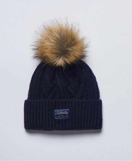 Luxe kabelbeanie