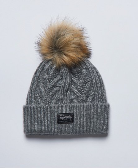Luxe kabelbeanie