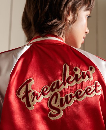 Superdry Women’s Suika Jacket Red / Soda Pop Red - Size: 14