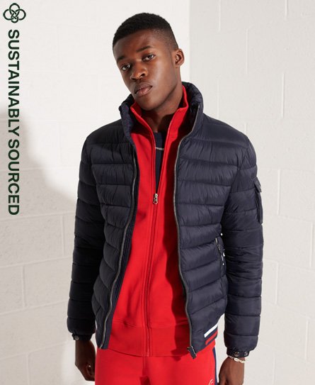 superdry navy bomber jacket