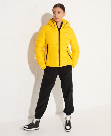 superdry hooded spirit sports puffer