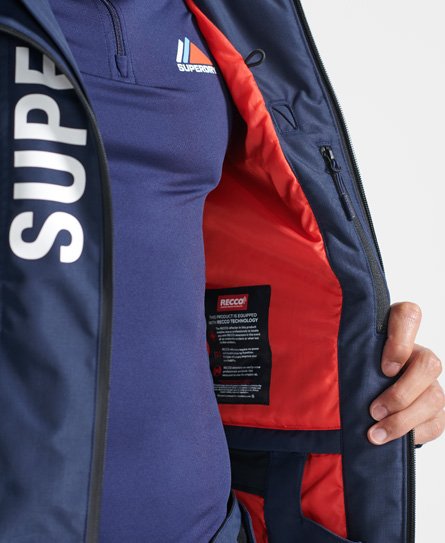 SUPERDRY Superdry ULTIMATE MOUNTAIN RESCUE - Chaqueta hombre dark  blue/black/white - Private Sport Shop