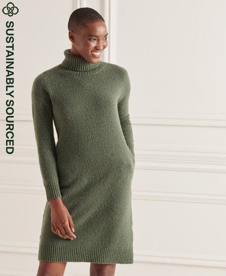 Studios Funnel Neck Knit Dress