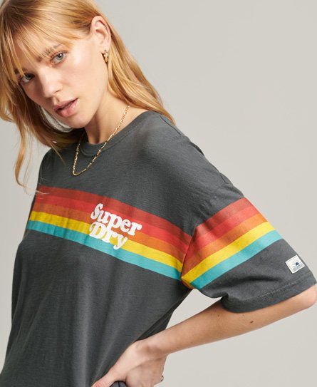 Vintage Cali Stripe T-shirt