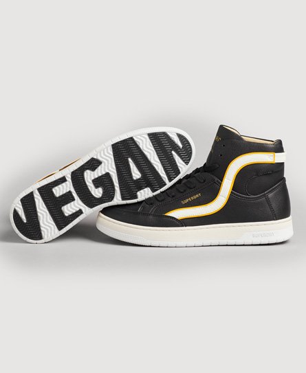Zapatillas de baloncesto de caña alta veganas Vintage