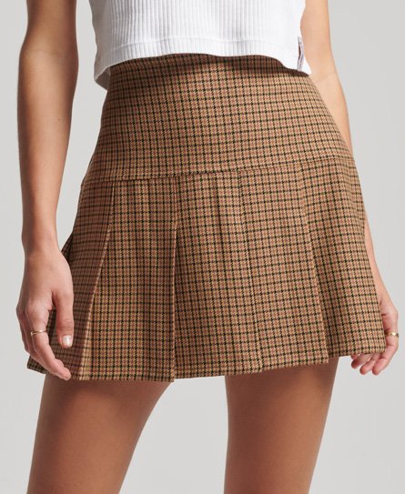 tan houndstooth