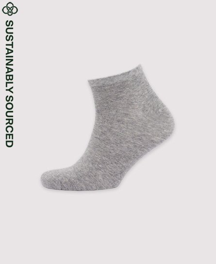3-pakning med sokker i økologisk bomull