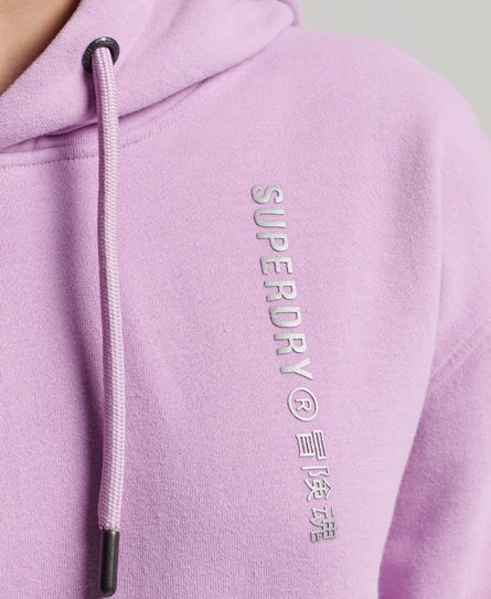 Superdry hoodie lila hot sale