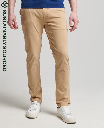 Organic Cotton Core Slim Chino Trousers 