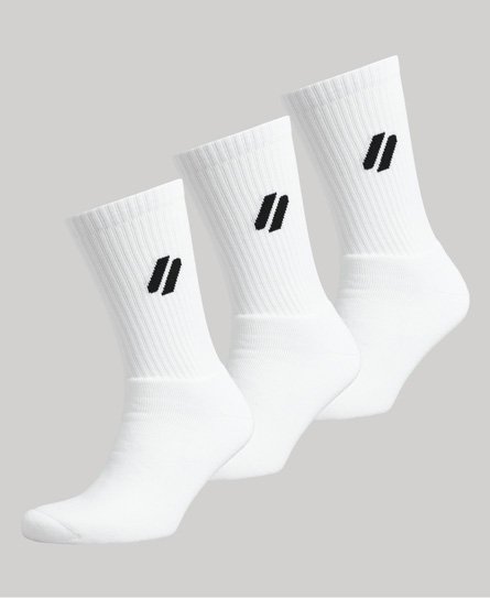 multiple colors Volleyball Logo Crew Socks 