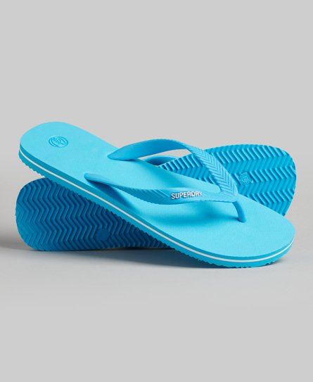 Superdry Men’s Vintage Classic Flip Flops Blue / Beach Blue - Size: S