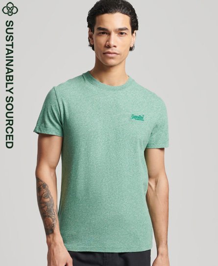 Superdry Premium TEEDASH Green T-Shirt Premium Equipment Tee Man 