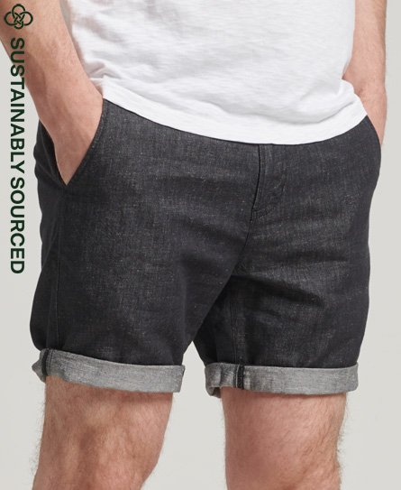 Organic Cotton Studios Linen Turn Up Shorts 